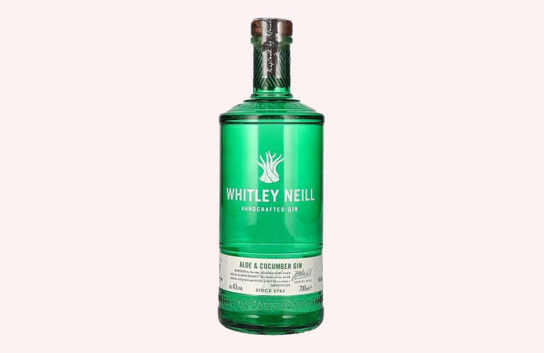 Whitley Neill ALOE AND CUCUMBER GIN 43% Vol. 0,7l