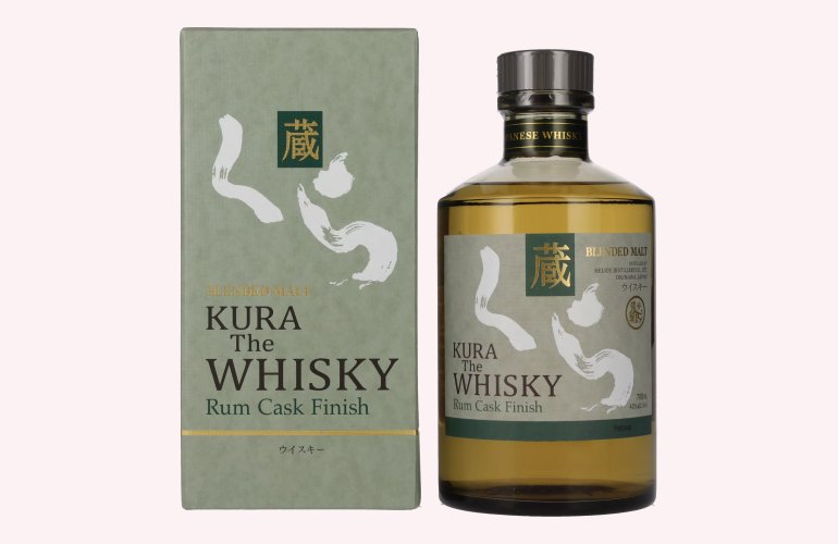 Kura The Whisky Blended Malt Rum Cask Finish 40% Vol. 0,7l in geschenkverpakking