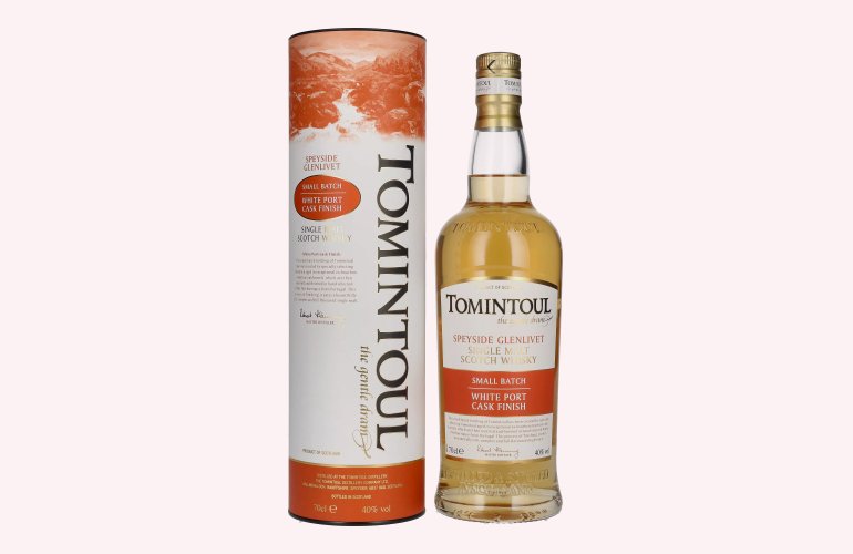 Tomintoul Small Batch White Port Cask Finish 40% Vol. 0,7l in geschenkverpakking