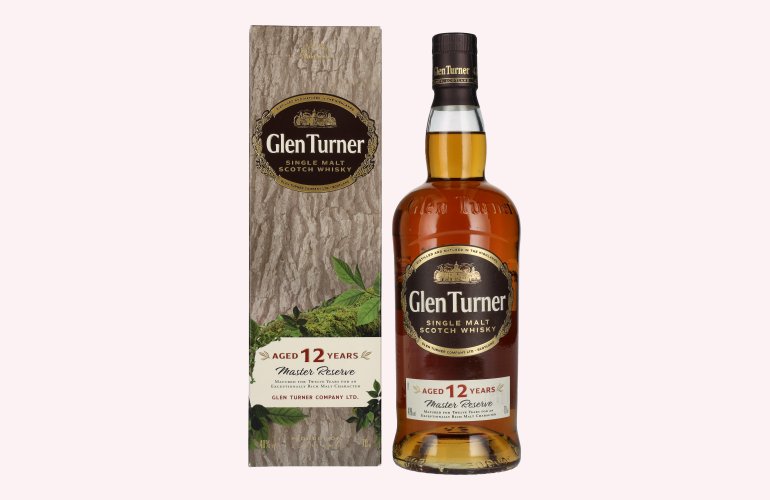 Glen Turner 12 Years Old Master Legend Single Malt Scotch Whisky 40% Vol. 0,7l in geschenkverpakking