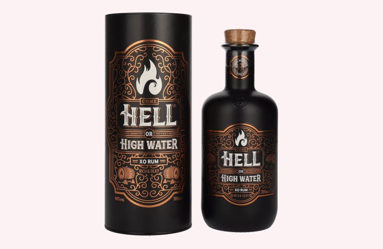 Come Hell or High Water XO Rum 40% Vol. 0,7l in geschenkverpakking