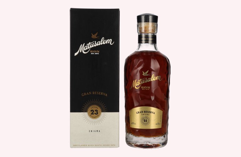 Ron Matusalem 23 Solera Gran Reserva ENIGMA Rum 40% Vol. 0,7l in Giftbox