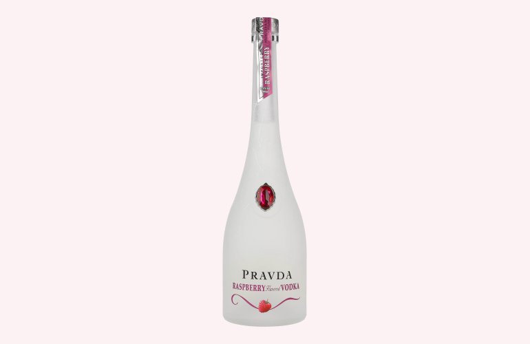 Pravda RASPBERRY Flavored Vodka 37,5% Vol. 0,7l