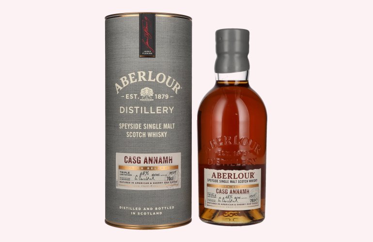 Aberlour CASG ANNAMH Batch Release 0009 48% Vol. 0,7l in geschenkverpakking