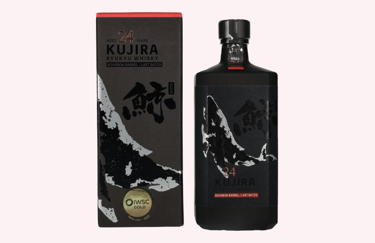 Kujira Ryukyu 24 Years Old Bourbon Barrel Small Batch Whisky 43% Vol. 0,7l in Giftbox