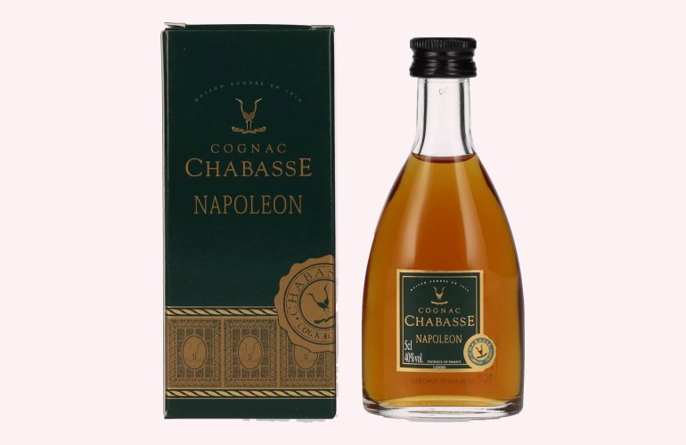 Chabasse NAPOLEON Cognac 40% Vol. 0,05l en boîte cadeau