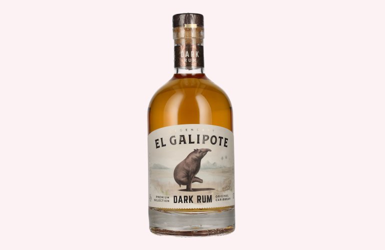 EL GALIPOTE Dark Caribbean Rum 40% Vol. 0,7l