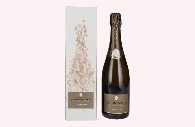 Louis Roederer Champagne VINTAGE 2015 12,5% Vol. 0,75l en boîte cadeau