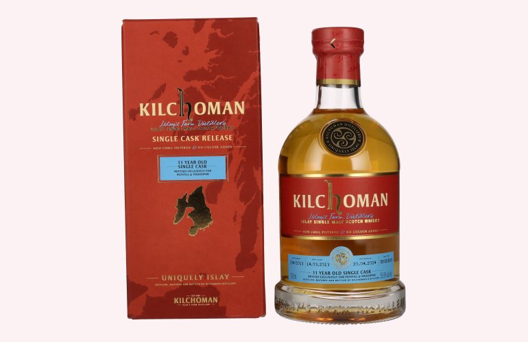 Kilchoman 11 Years Old Islay Single Cask Release 2024 55,5% Vol. 0,7l in Geschenkbox