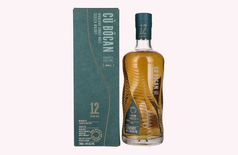 Tomatin 12 Years Old CÙ BÒCAN Highland Single Malt Batch 1 46% Vol. 0,7l in geschenkverpakking