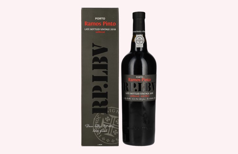 Ramos Pinto RP.LBV Late bottled Vintage 2018 19,5% Vol. 0,75l in Geschenkbox