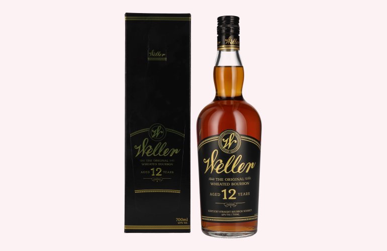 Weller 12 Years Old The Original Wheated Bourbon Whiskey 45% Vol. 0,7l in geschenkverpakking