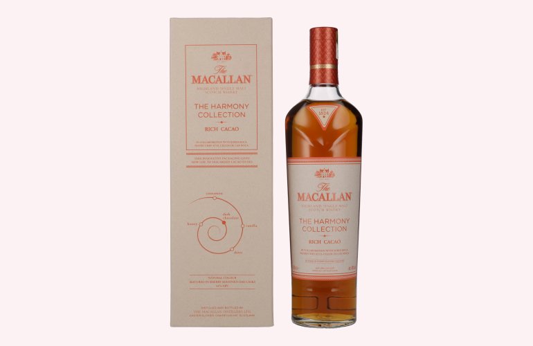 The Macallan The Harmony Collection RICH CACAO 44% Vol. 0,7l in geschenkverpakking