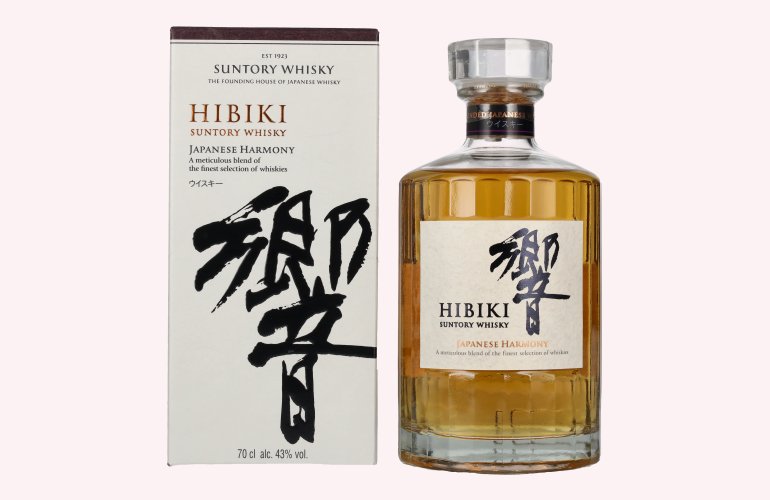 Suntory Hibiki Japanese Harmony 43% Vol. 0,7l en boîte cadeau