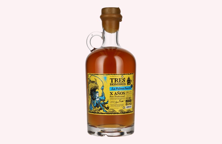 Tres Hombres La Palma Fuerte 10 Años Edition 62 2023 44% Vol. 0,7l