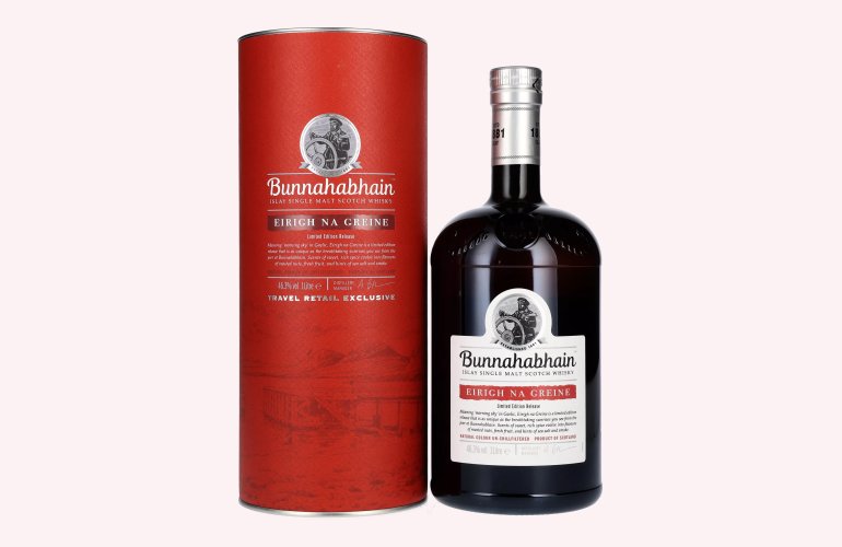 Bunnahabhain EIRIGH NA GREINE Islay Single Malt Scotch Whisky 46,3% Vol. 1l en boîte cadeau