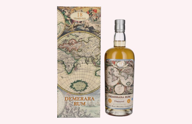 Silver Seal DEMERARA DIAMOND Rum 18 Years Old 2004 55,1% Vol. 0,7l en boîte cadeau