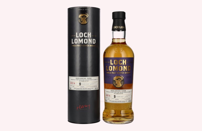 Loch Lomond 9 Years Old VIENNA EDITION Exclusiv Cask Single Malt Scotch Whisky 56,3% Vol. 0,7l in geschenkverpakking