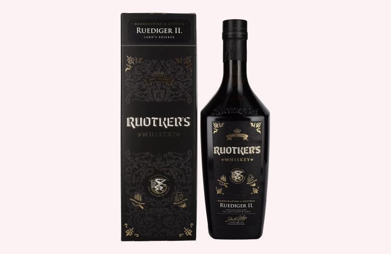 Ruotker's RUEDIGER II. Whiskey 43,3% Vol. 0,7l en boîte cadeau