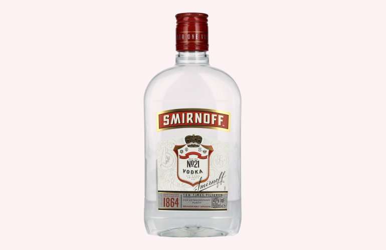 Smirnoff No. 21 Vodka 40% Vol. 0,5l PET