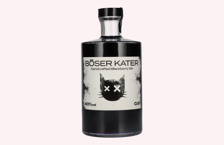 BÖSER KATER Handcrafted Blackberry Gin 40% Vol. 0,5l