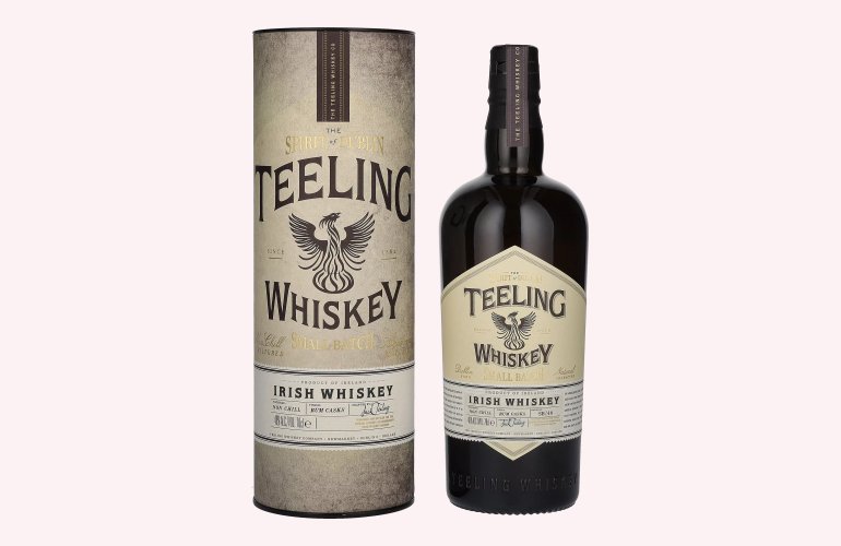 Teeling Whiskey SMALL BATCH Irish Whiskey Rum Cask 46% Vol. 0,7l en boîte cadeau