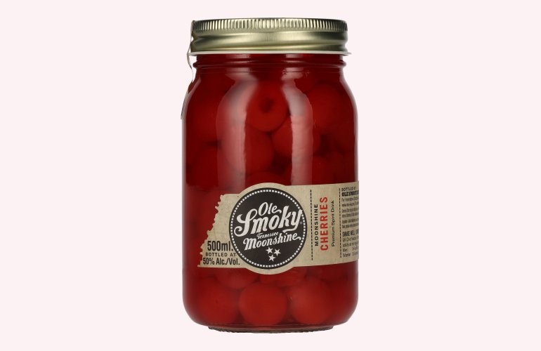 Ole Smoky Tennessee Moonshine CHERRIES Premium Spirit Drink 50% Vol. 0,5l