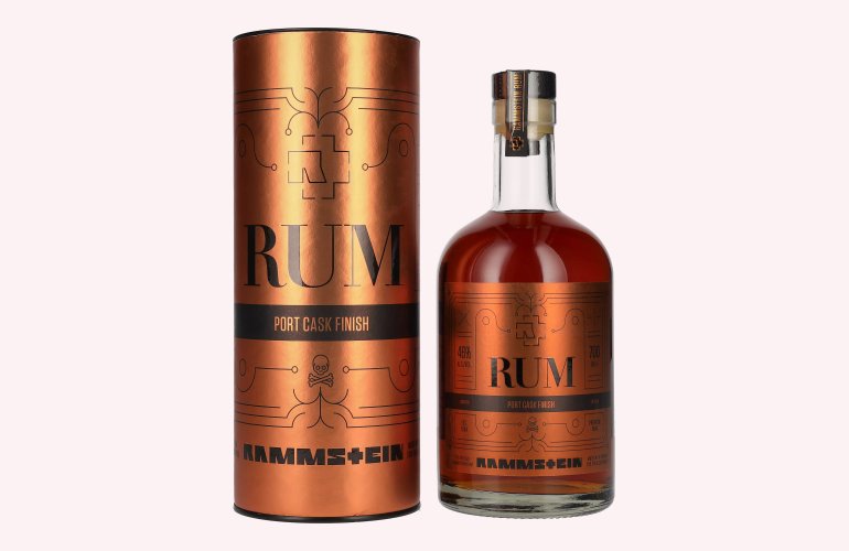 Rammstein Rum Port Cask Finish Limited Edition 46% Vol. 0,7l en boîte cadeau