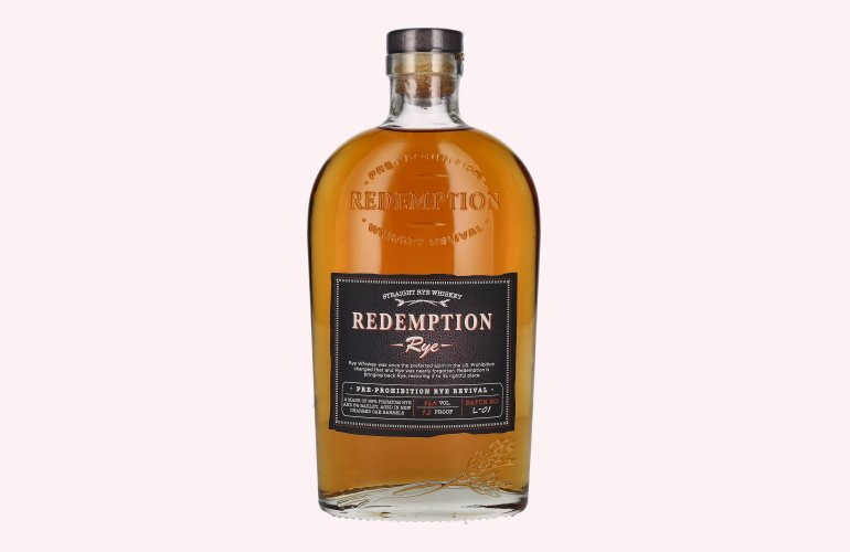 Redemption Rye Pre-Prohibition Rye Revival 46% Vol. 0,7l