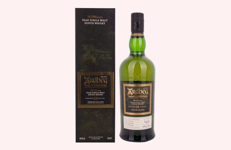 Ardbeg TWENTY SOMETHING 22 Years Old Islay Single Malt Scotch Whisky 46,4% Vol. 0,7l en boîte cadeau