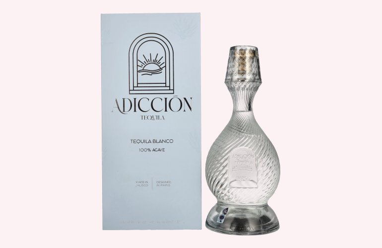 ADICCIŌN Tequila Blanco 100% Agave 40% Vol. 1l