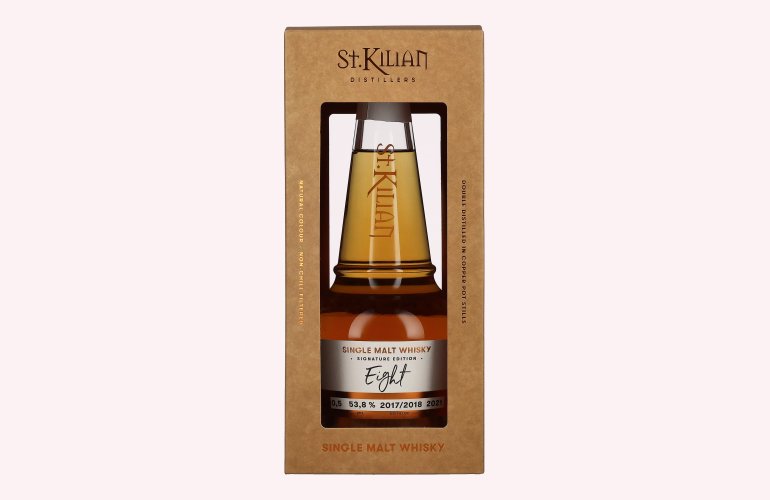 St. Kilian Signature Edition EIGHT Single Malt Whisky 53,8% Vol. 0,5l en boîte cadeau