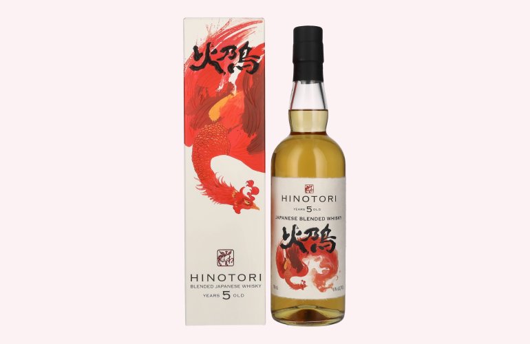 Hinotori 5 Years Old Blended Japanese Whisky 43% Vol. 0,7l en boîte cadeau