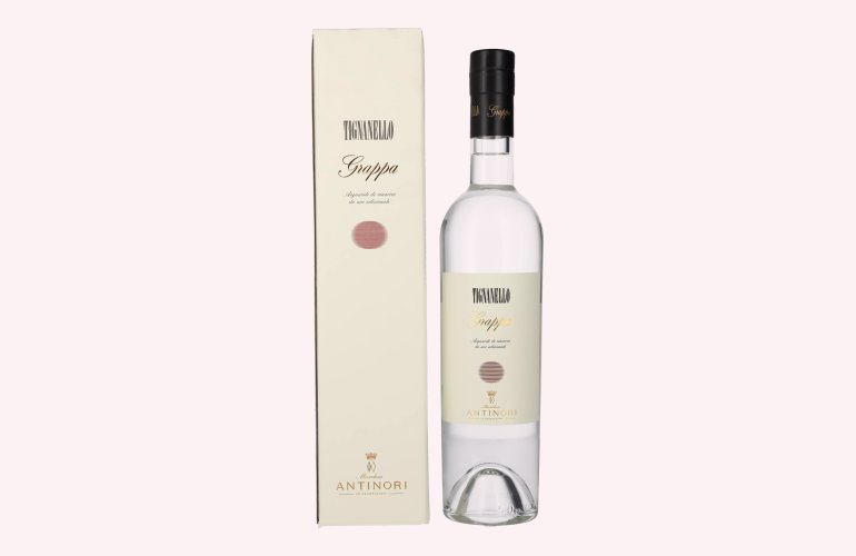 Antinori Grappa Tignanello 42% Vol. 0,5l in geschenkverpakking