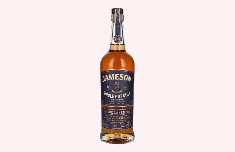 Jameson Single Pot Still Irish Whiskey Five Oak Cask Release 46% Vol. 0,7l