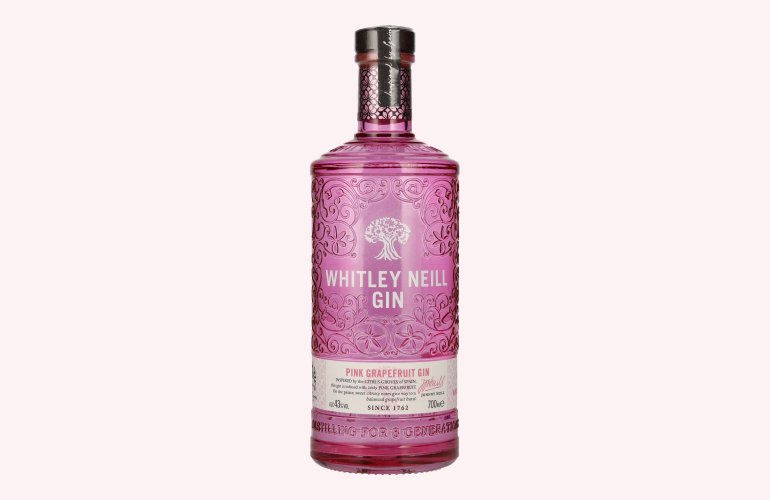 Whitley Neill PINK GRAPEFRUIT GIN 43% Vol. 0,7l