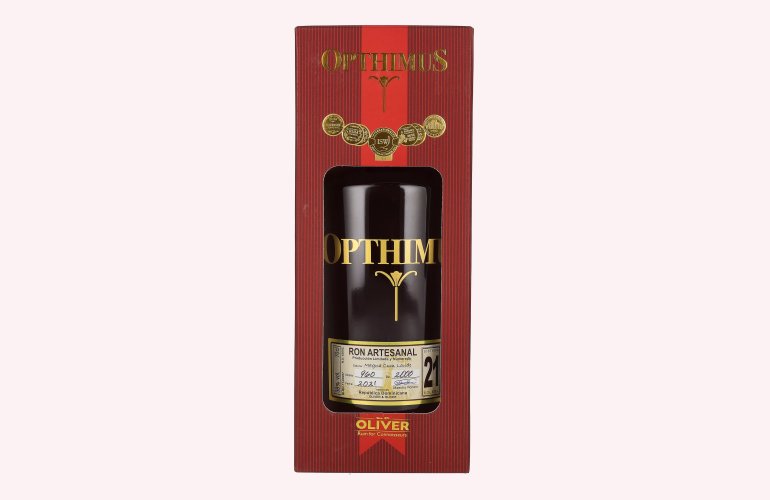 Opthimus 21 Sistema Solera Magna Cum Laude 38% Vol. 0,7l in geschenkverpakking