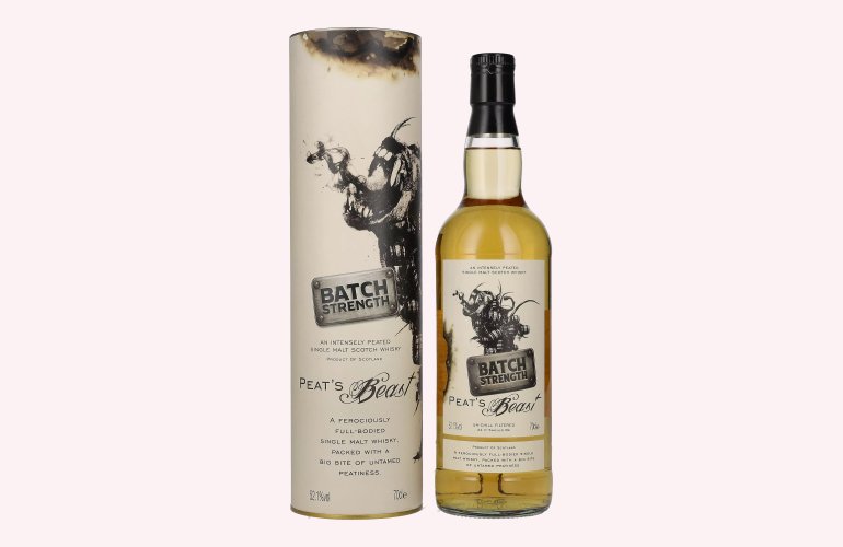 Peat's Beast Batch Strength 52,1% Vol. 0,7l in geschenkverpakking