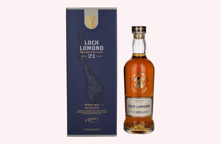 Loch Lomond 21 Years Old Single Malt 46% Vol. 0,7l in geschenkverpakking