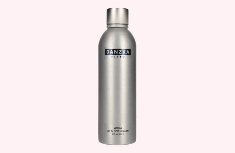 Danzka Vodka FIFTY Premium Distilled 50% Vol. 1l