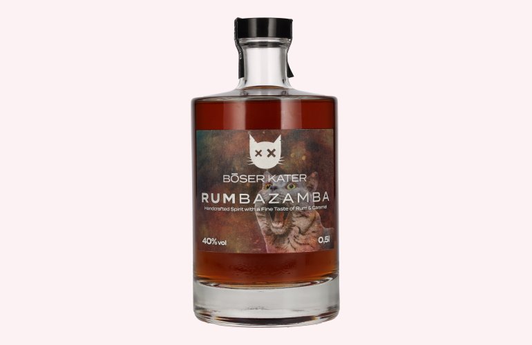 BÖSER KATER RUMbazamba Caramel Toffee Spirit Drink 40% Vol. 0,5l