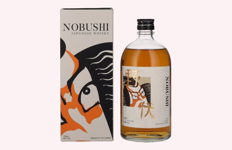 Nobushi Japanese Whisky 40% Vol. 0,7l en boîte cadeau