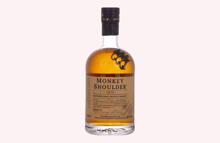 Monkey Shoulder THE ORIGINAL Blended Malt Batch 27 40% Vol. 0,7l