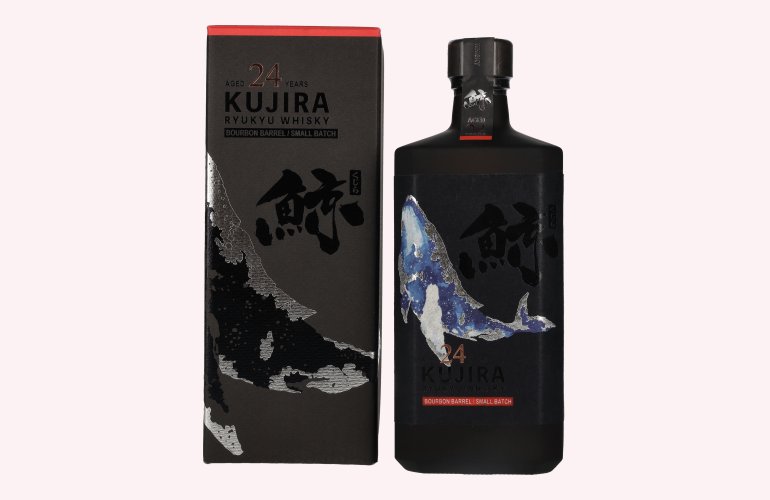 Kujira Ryukyu 24 Years Old Bourbon Barrel Small Batch Whisky 43% Vol. 0,7l in Giftbox