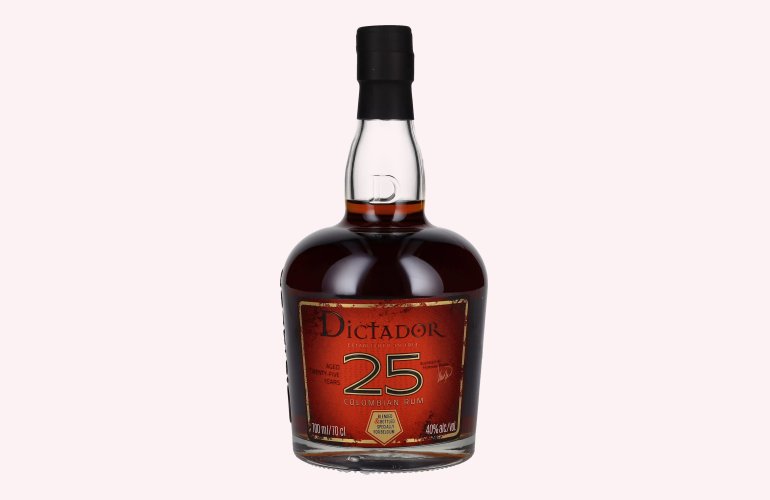 Dictador 25 Years Old Columbian Rum 40% Vol. 0,7l