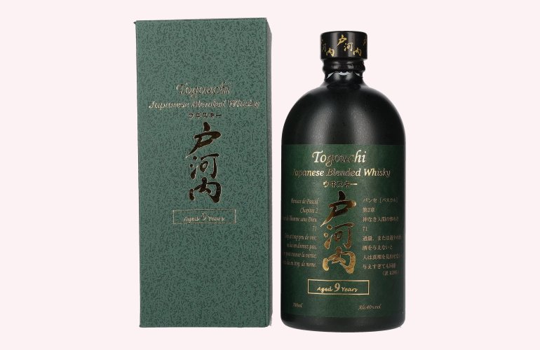 Togouchi 9 Years Old Japanese Blended Whisky 40% Vol. 0,7l in geschenkverpakking