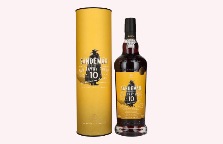 Sandeman 10 Years OLD TAWNY Porto 20% Vol. 0,75l in Geschenkbox