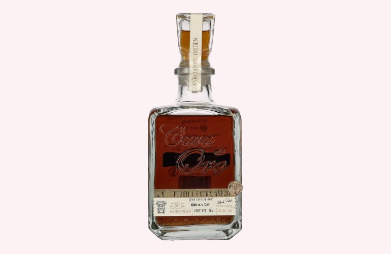 Gran Cava de Oro Tequila EXTRA AÑEJO 100% de Agave Azul 40% Vol. 0,7l