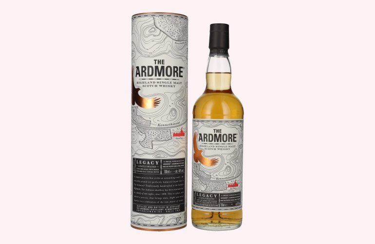 The Ardmore LEGACY Highland Single Malt 40% Vol. 0,7l en boîte cadeau