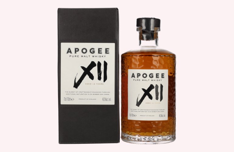 Apogee XII Years Old Pure Malt Whisky 46,3% Vol. 0,7l in geschenkverpakking